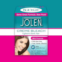 Jolen Creme Bleach, Mild Formula With Aloe Vera - 30ml Jolen