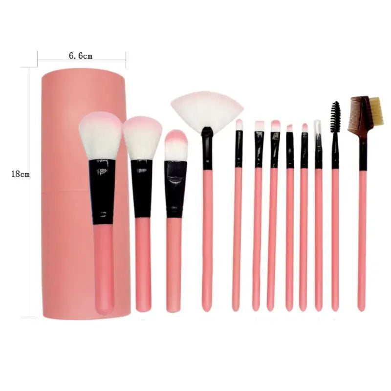 12 Pcs Brush Set with Box KS-ONE