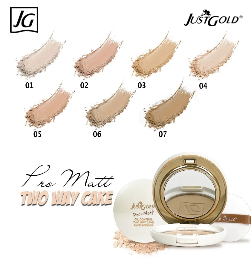 Just Gold Pro Matt Compact Powder Just Gold