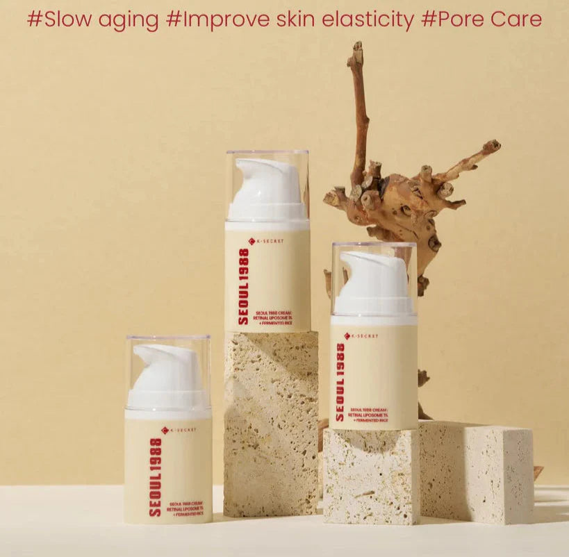 K-Secret Seoul 1988 Retinal Liposome 1% + Fermented Rice Cream - 50ml K-Secret