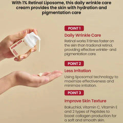K-Secret Seoul 1988 Retinal Liposome 1% + Fermented Rice Cream - 50ml K-Secret