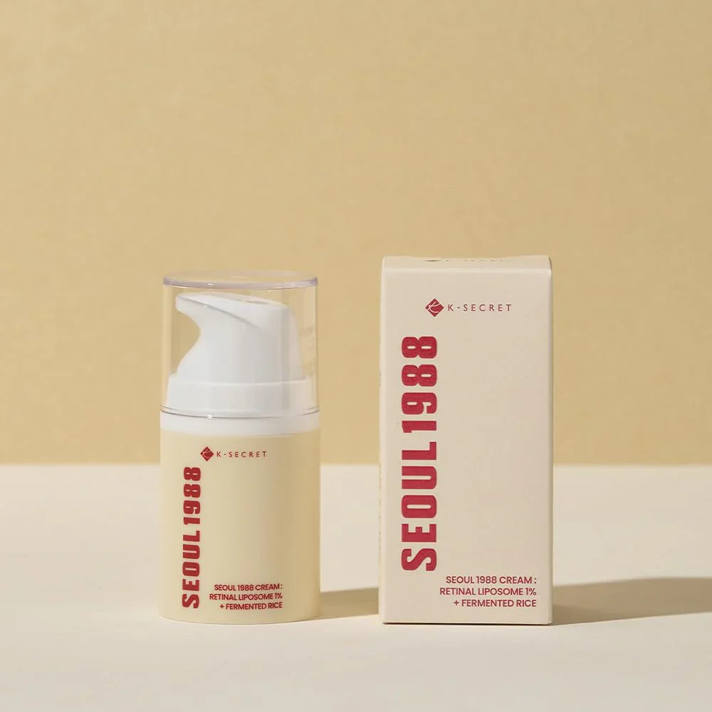 K-Secret Seoul 1988 Retinal Liposome 1% + Fermented Rice Cream - 50ml K-Secret