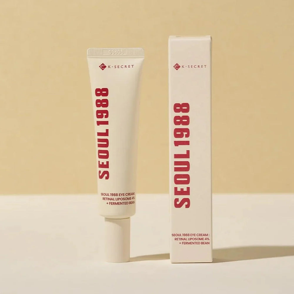 K-Secret Seoul 1988 Eye Cream Retinal Liposome 4% + Fermented Bean - 30ml - Made in Korea K-Secret
