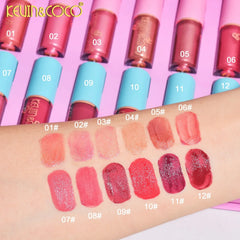 Kevin & Coco 12-Color Start Now Lip Gloss Set Kevin & Coco