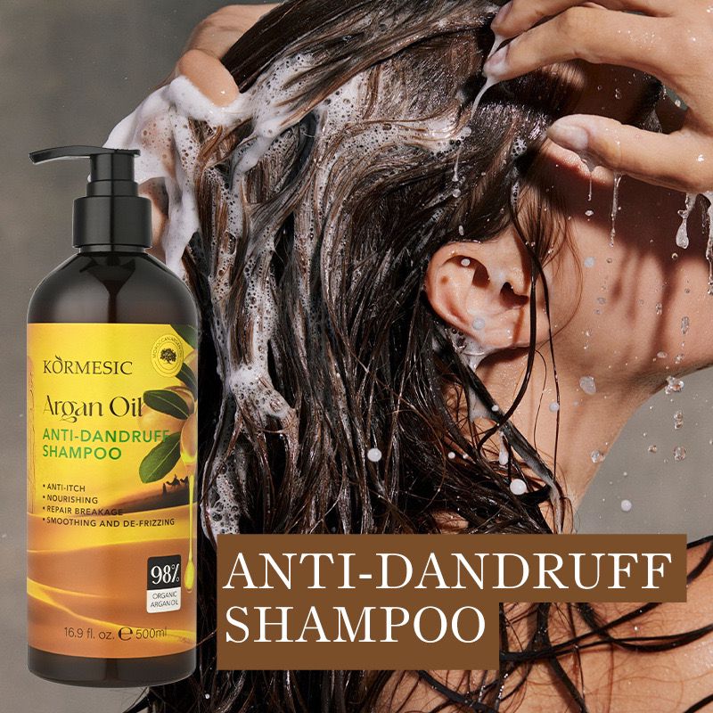 KORMESIC Argan oil Anti-Dandruff Moisturizing & Smoothning Shampoo 500ml KORMESIC