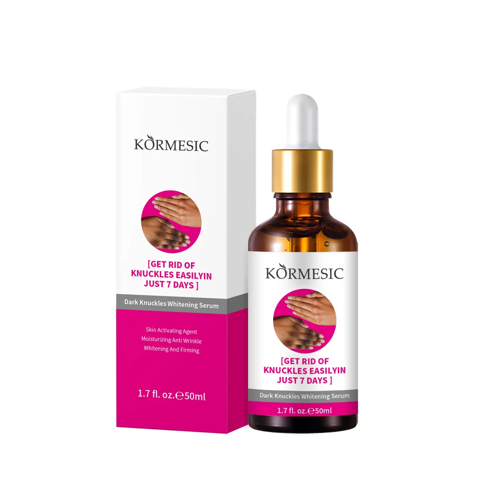 Kormesic Hand Dark Knuckle Whitening Brightening Serum - 50ml Kormesic