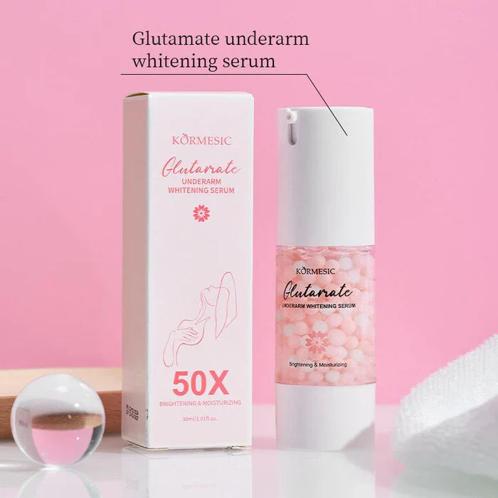 KORMESIC Glutamate Whitening Serum Underarm Intimate Armpit Dark Spot Remover Whitening Cream - 30ml Kormesic