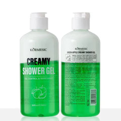KORMESIC Green Apple Creamy Shower Gel Moisturizing and Brightening body wash & Shower Gel 290ml KORMESIC