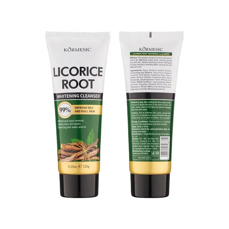 KORMESIC Licorice Root Whitening Cleanser 120g KORMESIC