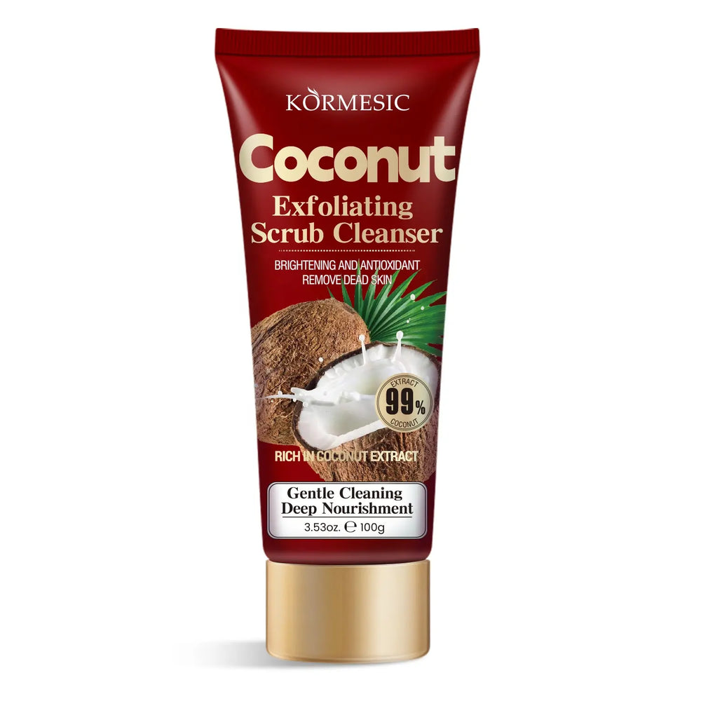 KORMESIC Coconut Exfoliating Scrub Cleanser 100g KORMESIC