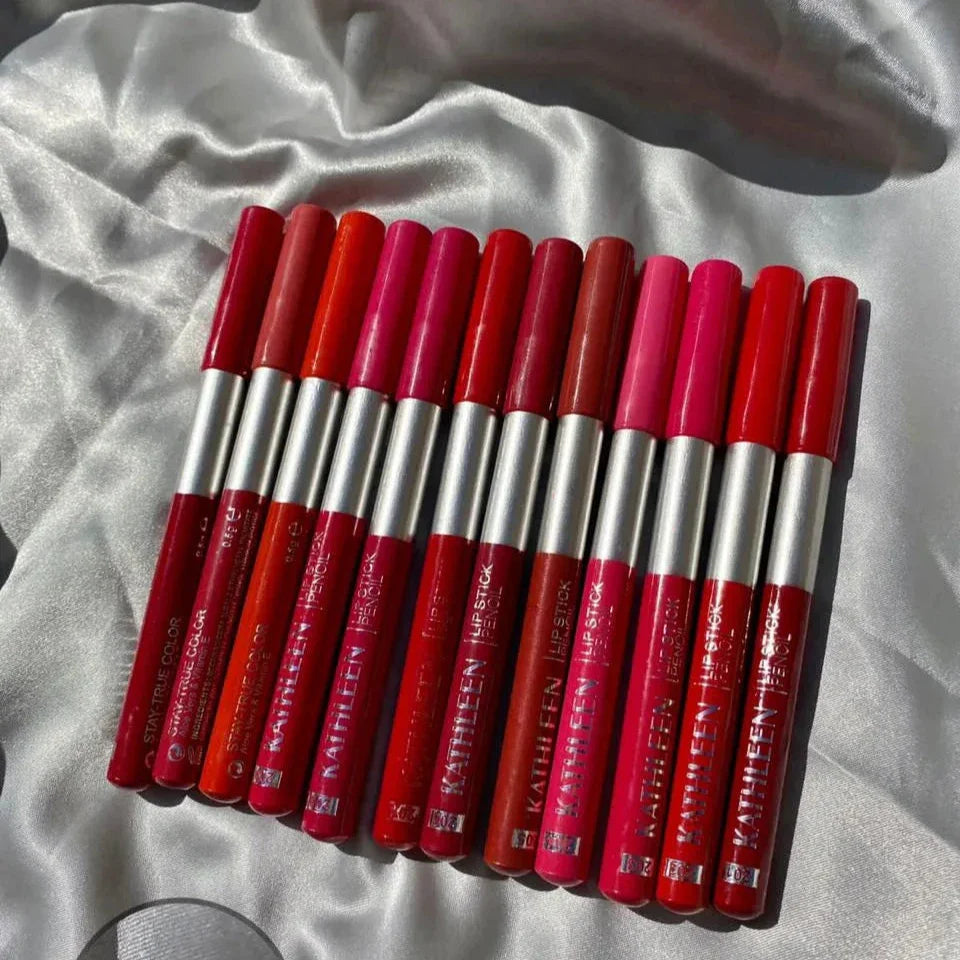 Kahtleen Lip Liner – 12 Pcs Set Kahtleen