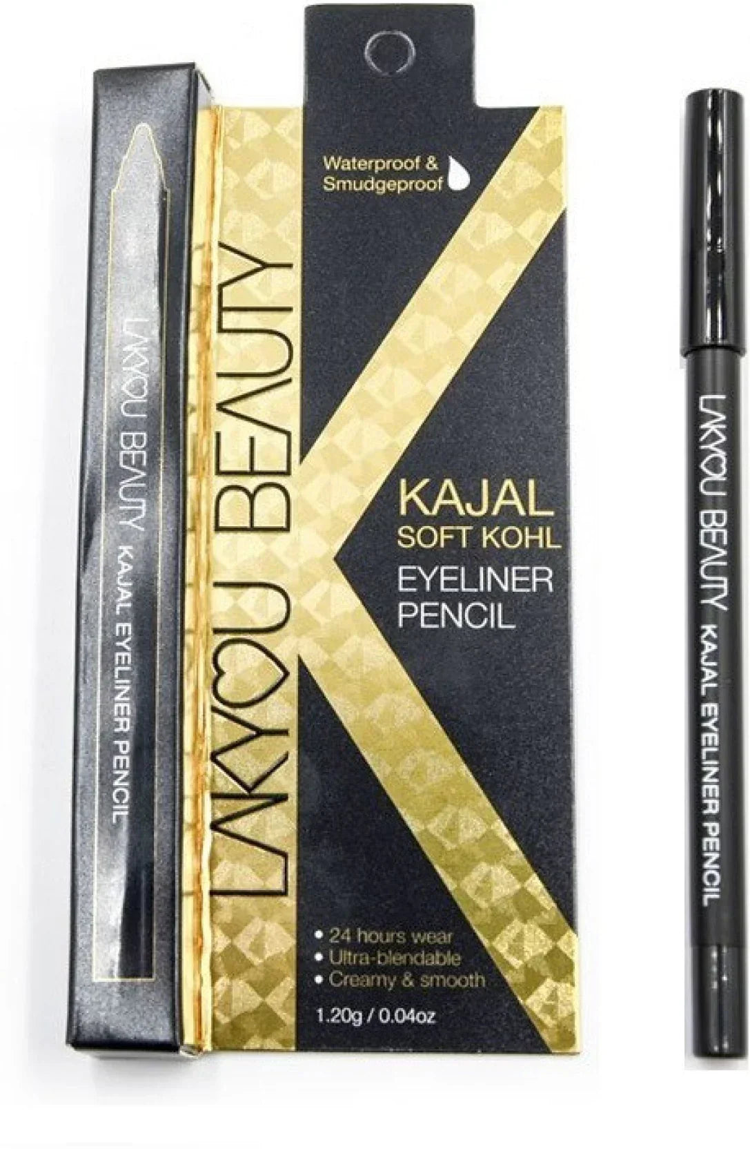 LakyouBeauty Kajal Eyeliner Pencil - 1.2g LakyouBeauty
