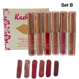 Kashee's 6 Pcs Matte Lipgloss Set