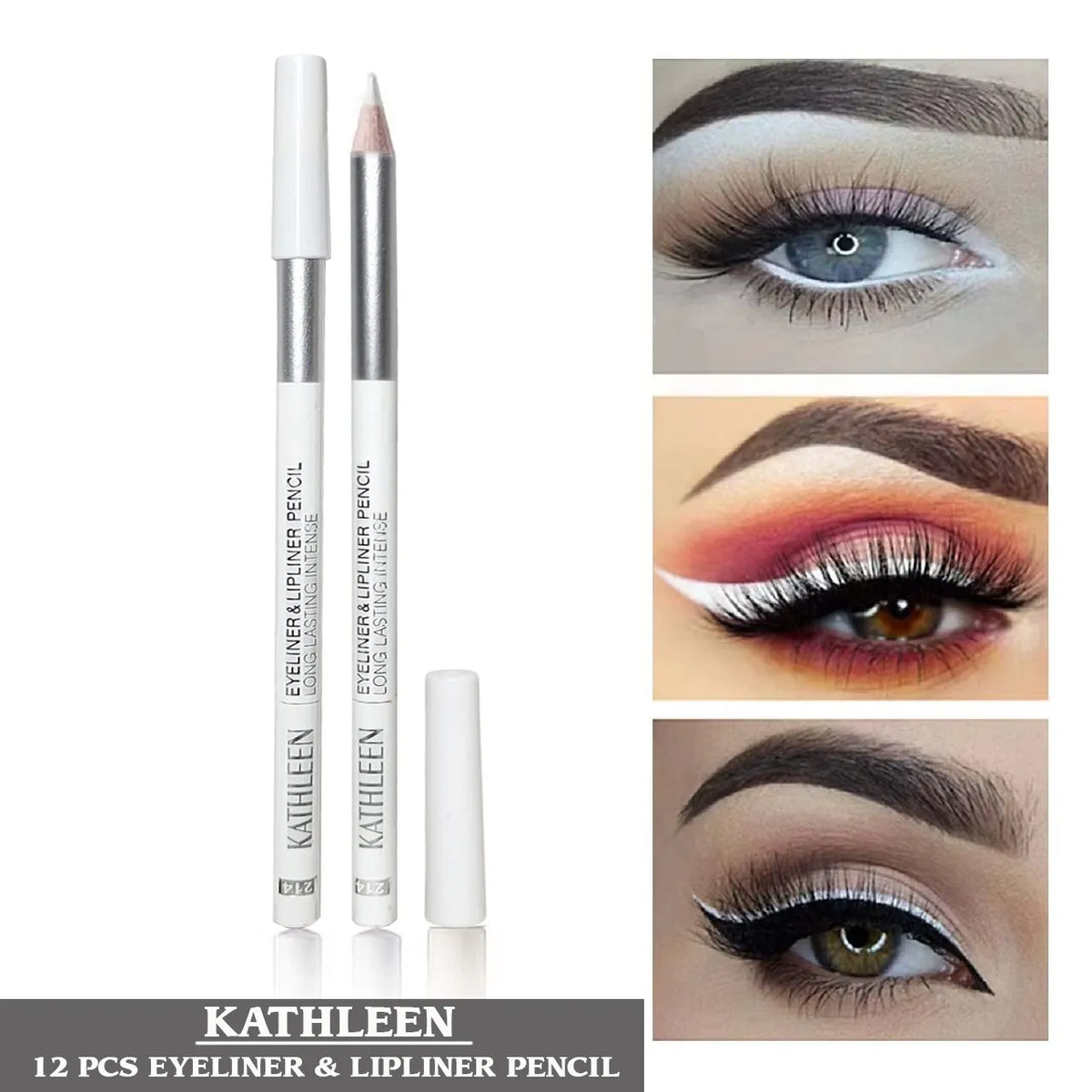 Kathleen White Eye liner Pencil KATHLEEN