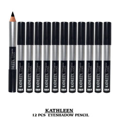 Kathleen 12pcs Black Jumbo Eye liner Pencil KATHLEEN