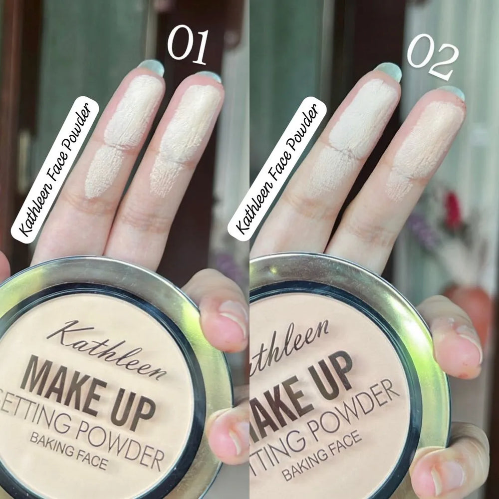 Kathleen 2 in 1 Makeup Setting Powder KATHLEEN