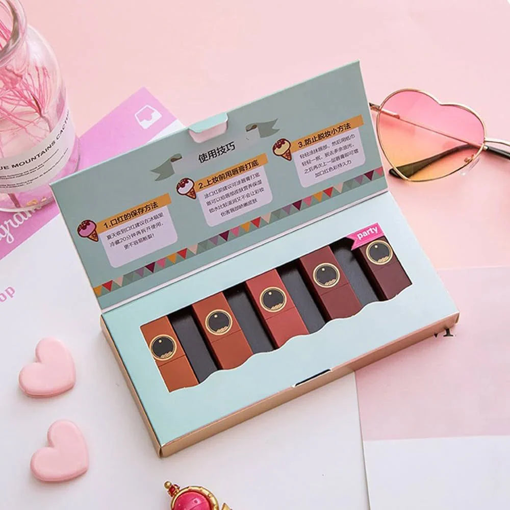 Kaxier 5 Pcs Lipstick Set Velvet Lipstick Kaxier