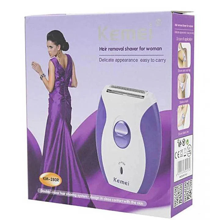 Kemei KM-280R Hair Removal Shaver for Women Kemei