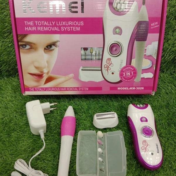 Kemei 3 in 1 Ladies Machine Kemei