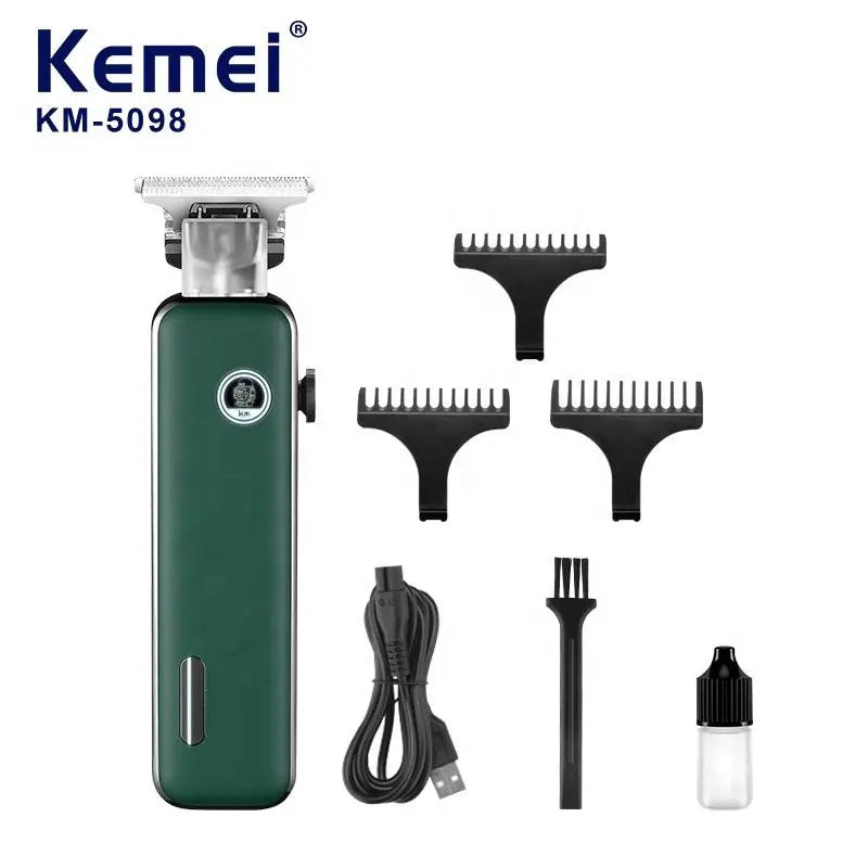 Kemei KM-5098 Electric Cordless Hair Cutting Machine Kemei