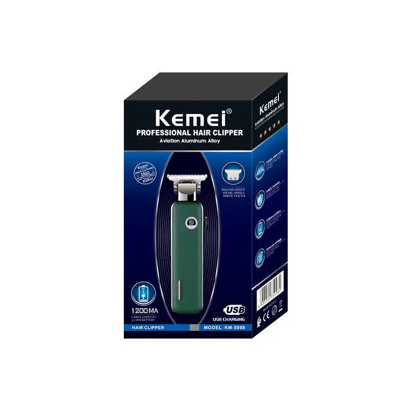 Kemei KM-5098 Electric Cordless Hair Cutting Machine Kemei
