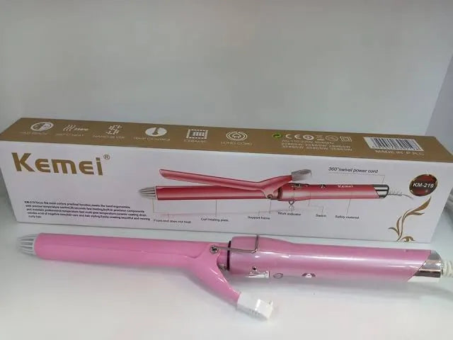 Kemei KM-219 Professional Ceramic Hair Curling Iron Kemei