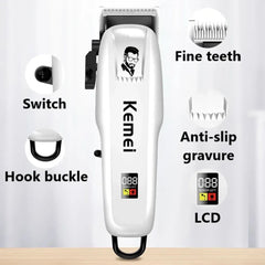 Kemei KM-809A Professional Electric Hair Clipper Kemei