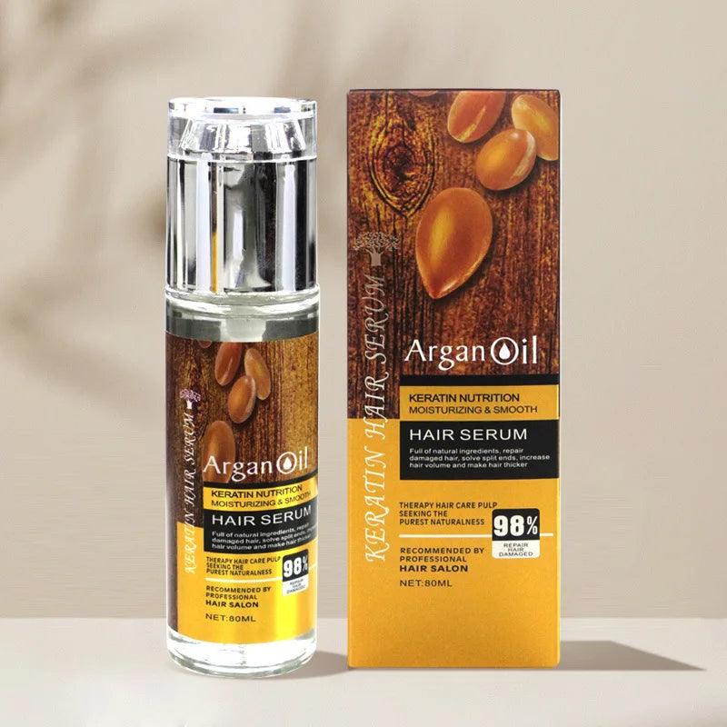 Keratin Nutrition Hair Serum with Argan Oil – 80ml Keratin