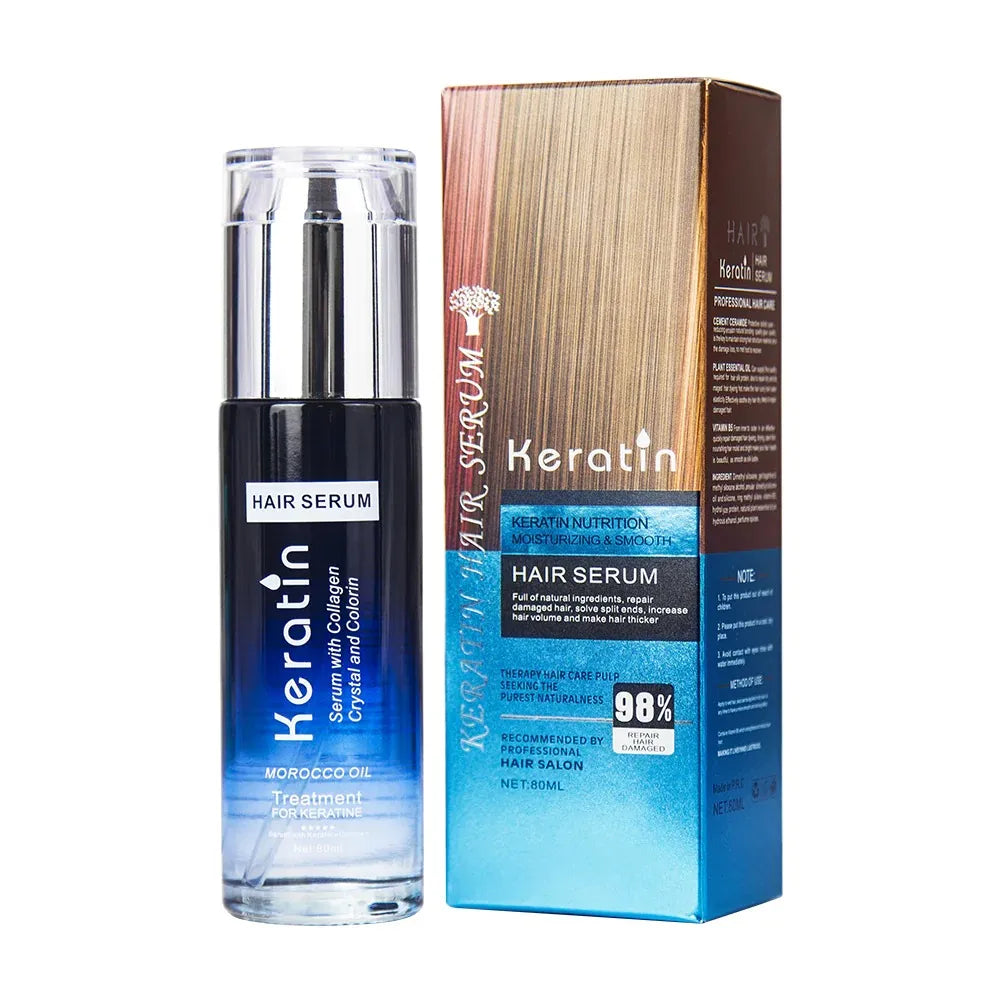 Keratin Hair Treatment Shampoo Hair Mask & Serum Pack of 3 Keratin