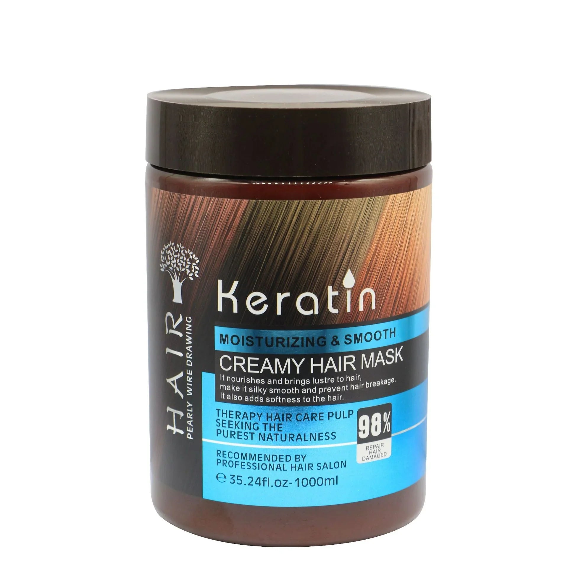 Keratin Moisturizing Smooth Creamy Hair Mask Keratin