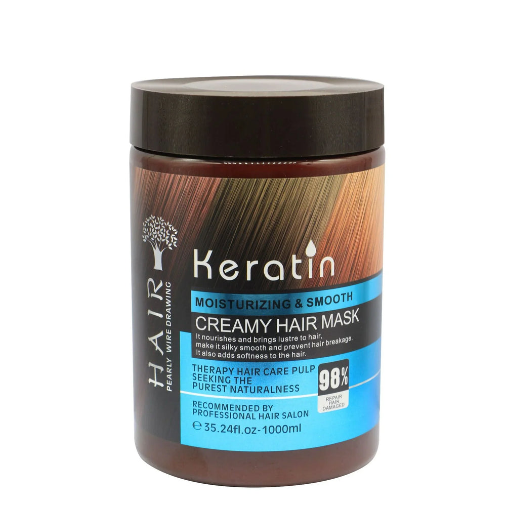 Keratin Moisturizing Smooth Creamy Hair Mask Keratin