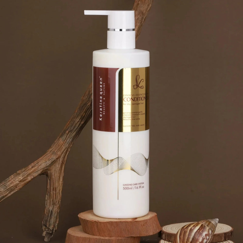 Keratine Queen Ginsieng Essence Sulfate-Free Straightening Shampoo Keratine Queen