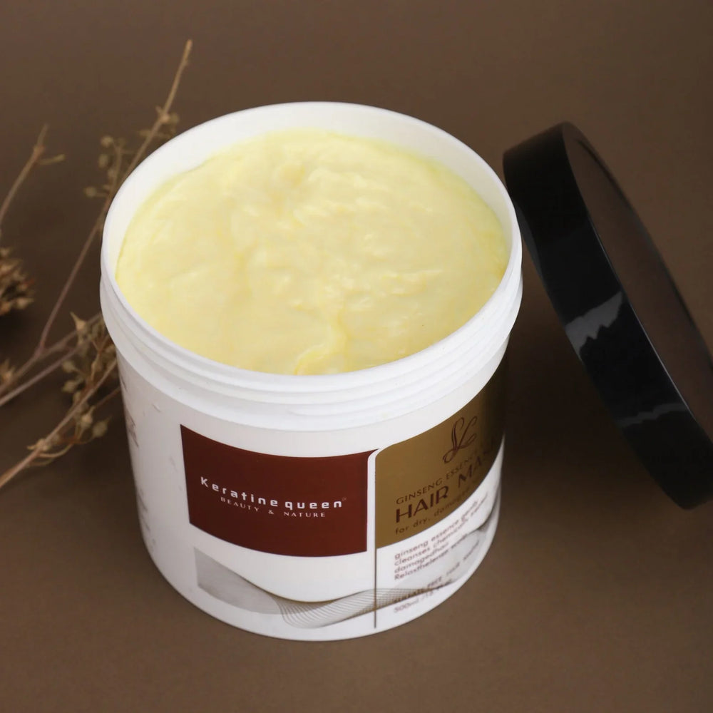 Keratine Queen Ginseng Essence Moisture Hair Mask 500ml Keratine Queen