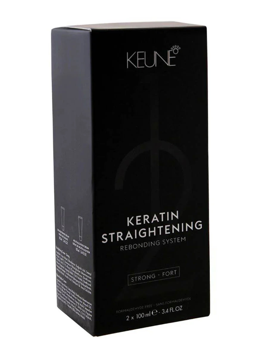Keune Keratin Straightening Rebonding Sys Strong 2*100ml Keune