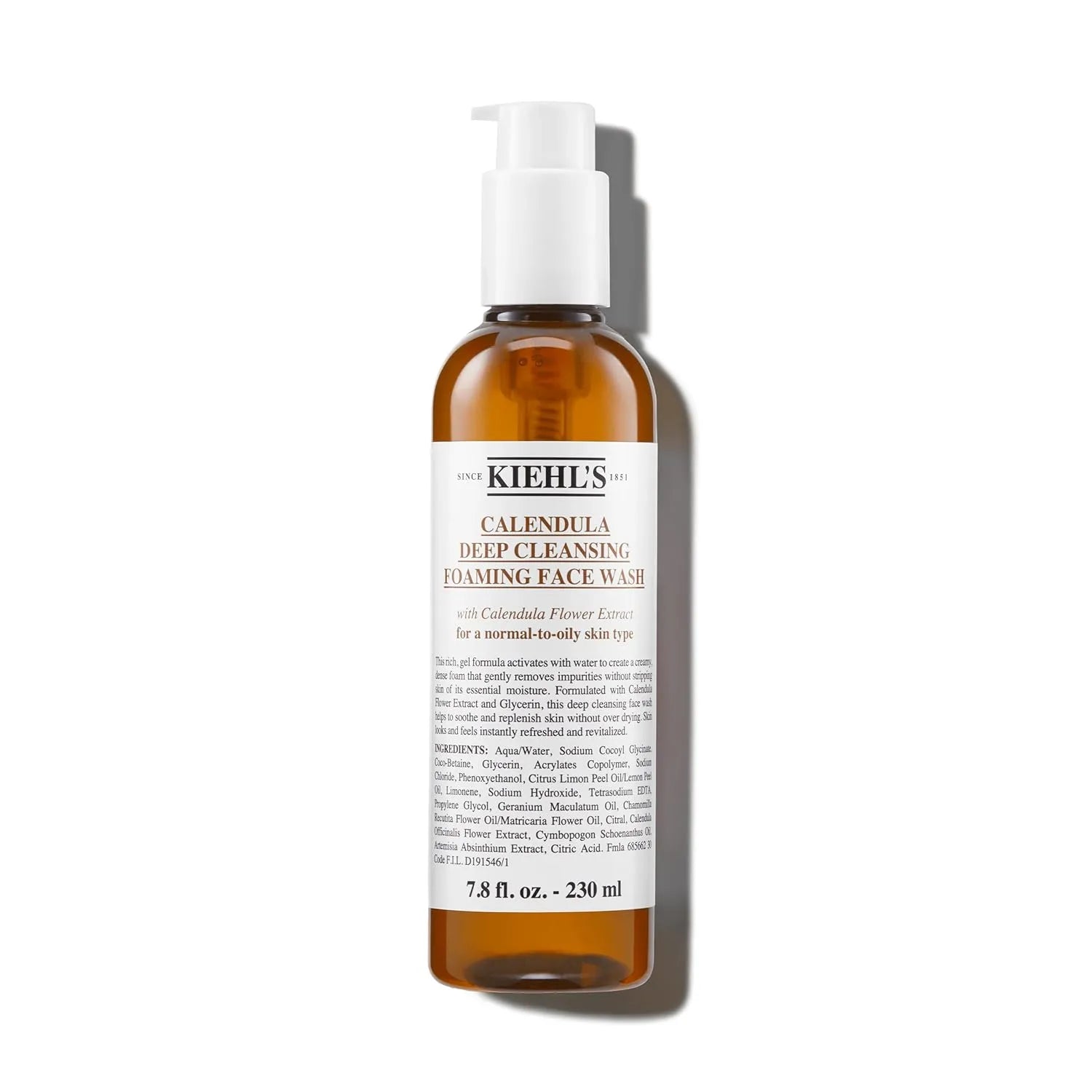 Kiehl's Deep Cleansing Foaming Face Wash - 230ml Kiehl's