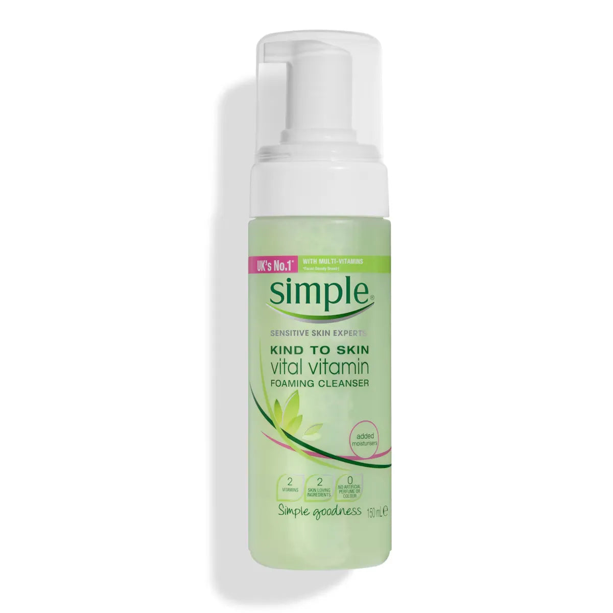 Simple Kind to Skin Vital Vitamin Foaming Cleanser  - 150ml Simple
