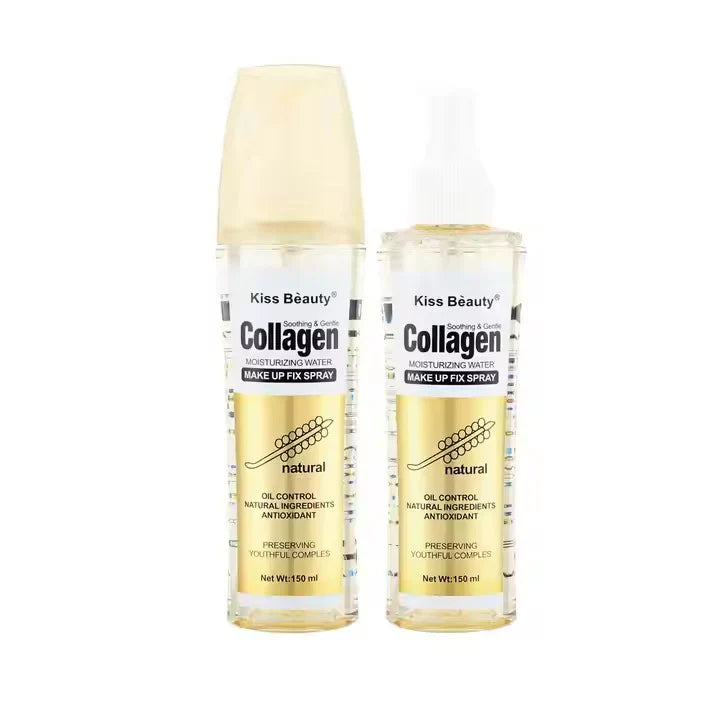 Kiss Beauty Collagen Moisturizing Water Makeup Fixer Spray - 150ml Kiss Beauty