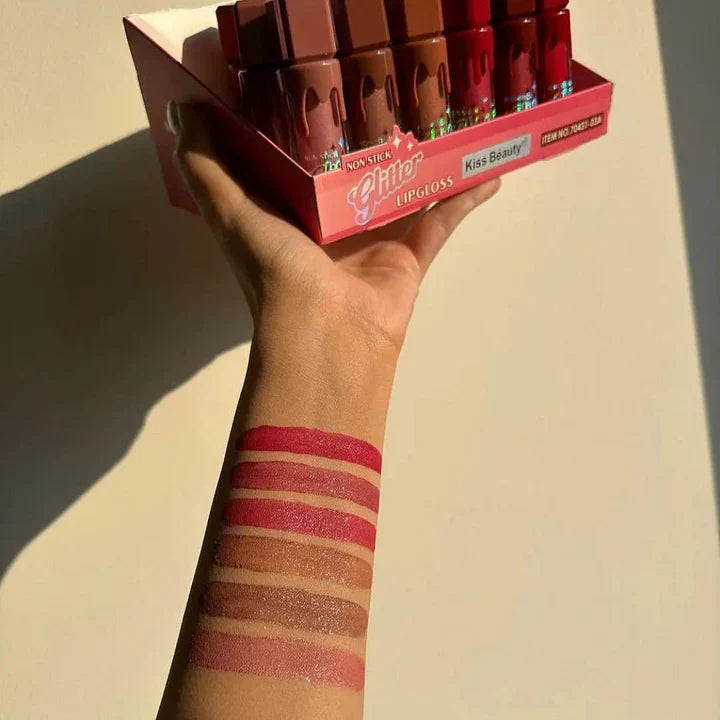 Kiss Beauty Glitter lip gloss Kiss Beauty
