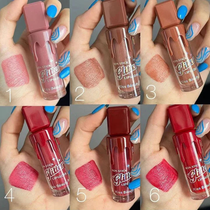 Kiss Beauty Glitter lip gloss Kiss Beauty