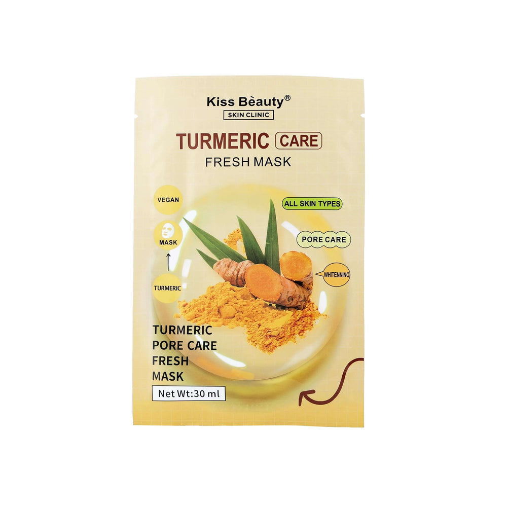 Kiss Beauty Vegan Turmeric Fresh Face Pore Care Mask Kiss Beauty