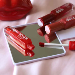 Kiss Beauty Velvet Matte Lip Gloss 6 Pcs Set Kiss Beauty
