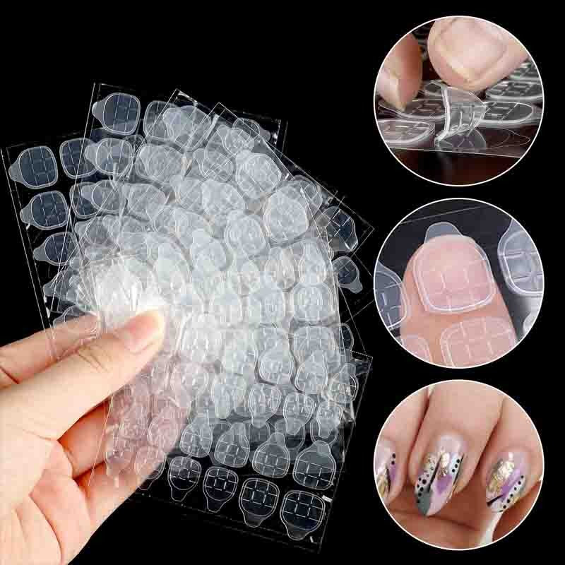 Kiss Lovely Nail Jelly Glue Stickers 10Set 240Pcs Kiss lovely