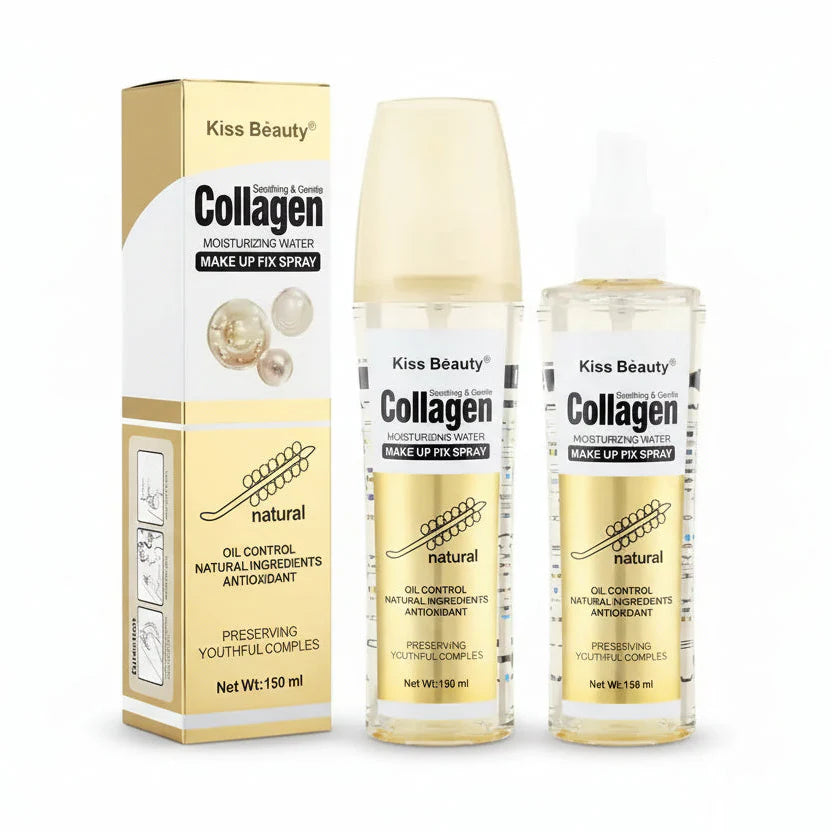 Kiss Beauty Collagen Moisturizing Water Makeup Fixer Spray - 150ml Kiss Beauty