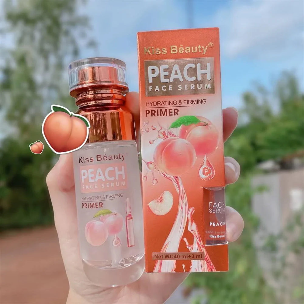 Kiss Beauty Peach Face Serum Hydrating And Firming Primer Kiss Beauty