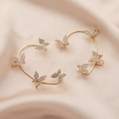 Korean Butterfly Ear Cuffs Cosmia.pk
