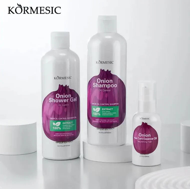 Kormesic Onion Oil Control Shower Gel & Shampoo 500ml KORMESIC