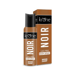 Krone Noir Brown Champ Gas-Free Men's Deodorant Body Spray – 120ml Krone