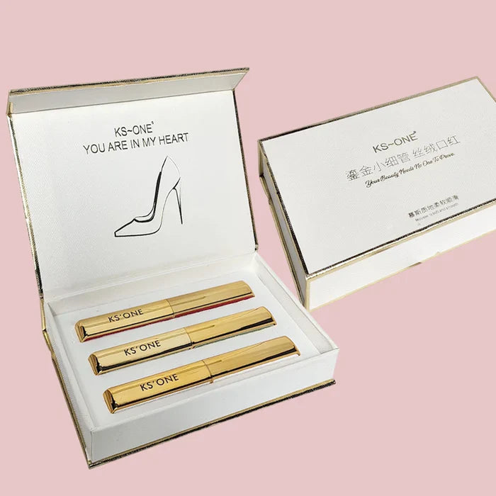 Ks One 3pcs Fancy Lipstick Set KS-ONE