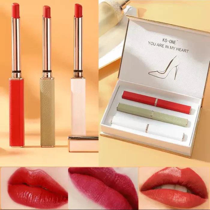 Ks One 3pcs Fancy Lipstick Set KS-ONE