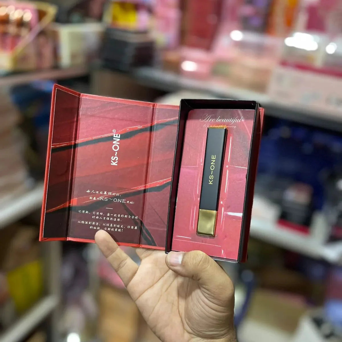 Ks One Fancy Box Lipstick KS-ONE